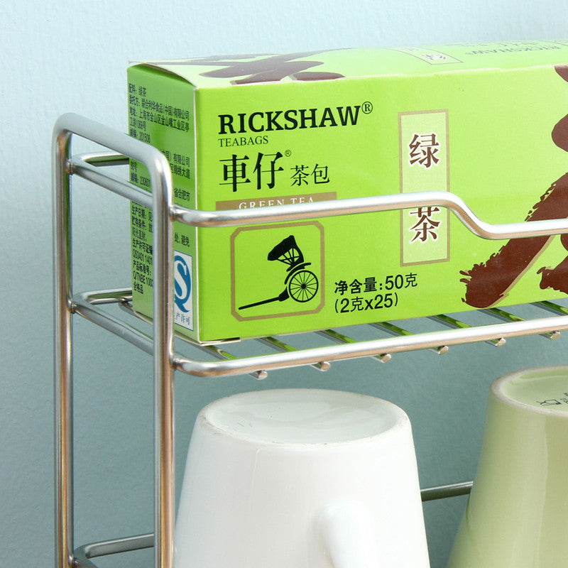 Mini Stainless Steel Kitchen Spice Storage Rack Bathroom And Toilet Organizer Rack-Silver V1161-107844