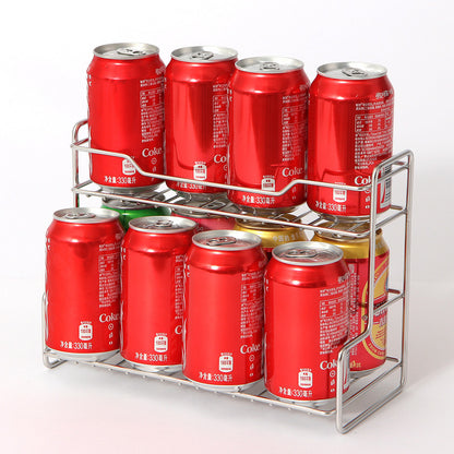Mini Stainless Steel Kitchen Spice Storage Rack Bathroom And Toilet Organizer Rack-Silver V1161-107844