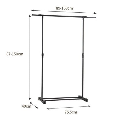 Adjustable Clothes Rack--Back V1161-109727