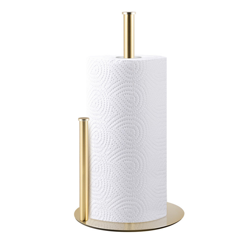 Stainless Steel Double Pole Paper Towel Holder-Gold V1161-960250