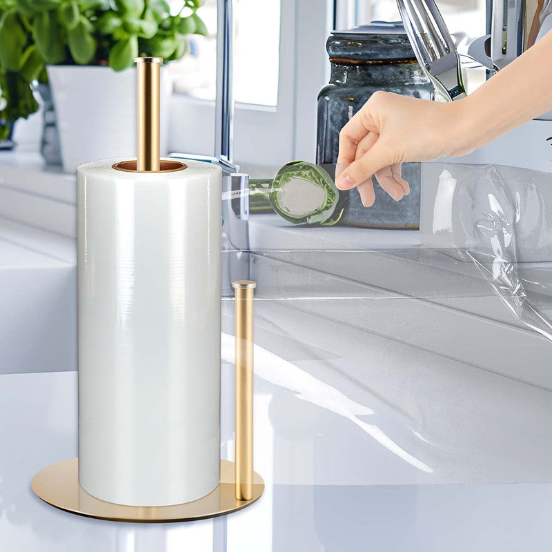 Stainless Steel Double Pole Paper Towel Holder-Gold V1161-960250