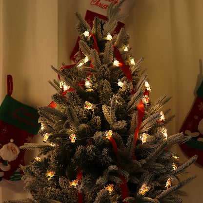 2m 20-LED Christmas Tree Clip-on String Lights with 2x AA Battery Box (Warm White) V1163-SD-DC-B
