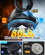 Suction Cup Phone Mount , 360 degrees Adjustable Magnetic Car Phone Holder, Pocket Size Foldable Car Mount, V1164-325724