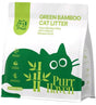 Purr Haven Green Bamboo Cat Litter | 1 Carton | 6 Packs Per Carton | 2.5kg Per Pack V1165-PURRHAVEN-BAMBOO