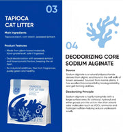 Purr Haven Tapioca Cat Litter | 3 Packs | 2.5 kg Per Pack V1165-PURRHAVEN-TAPIOCA3