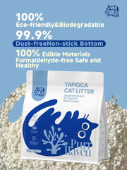Purr Haven Tapioca Cat Litter | 3 Packs | 2.5 kg Per Pack V1165-PURRHAVEN-TAPIOCA3