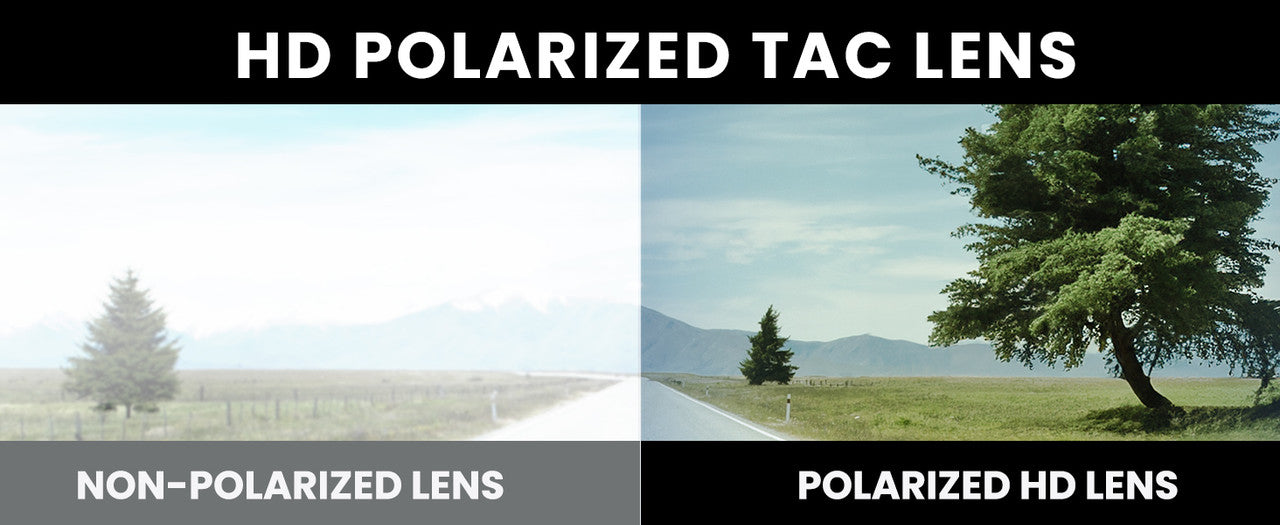 OutdoorMaster Hawk II Polarized Sports Sunglasses for Men Women, TAC 100% UV400 Protection TR90 Frame Cycling V1168-66-SDKC-PXZ5