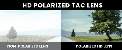 OutdoorMaster Hawk II Polarized Sports Sunglasses for Men Women, TAC 100% UV400 Protection TR90 Frame Cycling V1168-66-SDKC-PXZ5