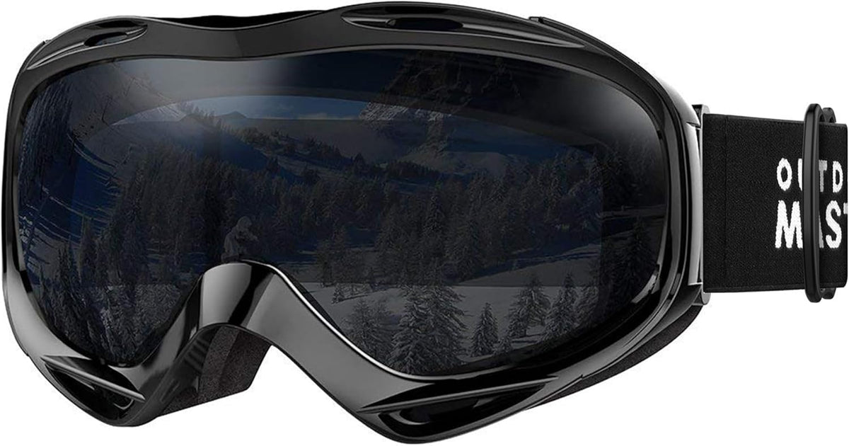 OutdoorMaster OTG Ski Goggles - Over Glasses Ski/Snowboard Goggles for Men, Women & Youth - 100% UV V1168-GL-ANDJ-97AD