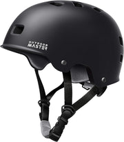 OutdoorMaster Skateboard Cycling Helmet - Two Removable Liners Ventilation Multi-Sport Scooter Roller Skate V1168-K2-DD3Q-F9E4