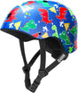 OutdoorMaster Youth & Kids Bike Helmet - Adjustable Multi-Sports Skateboard Helmet with Removable Liners for V1168-KID-SK-BU-DI-L