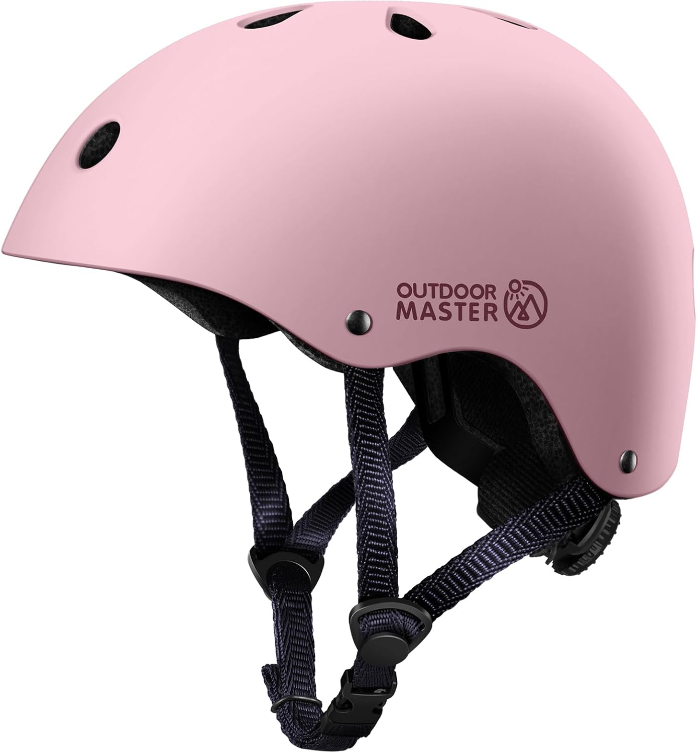 OutdoorMaster Youth & Kids Bike Helmet - Adjustable Multi-Sports Skateboard Helmet with Removable Liners for V1168-KID-TK-LP-L