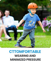 OutdoorMaster Youth & Kids Bike Helmet - Adjustable Multi-Sports Skateboard Helmet with Removable Liners for Balance Bike, Toddler Scooter, One Wheel Hoverboard-Orange-Large