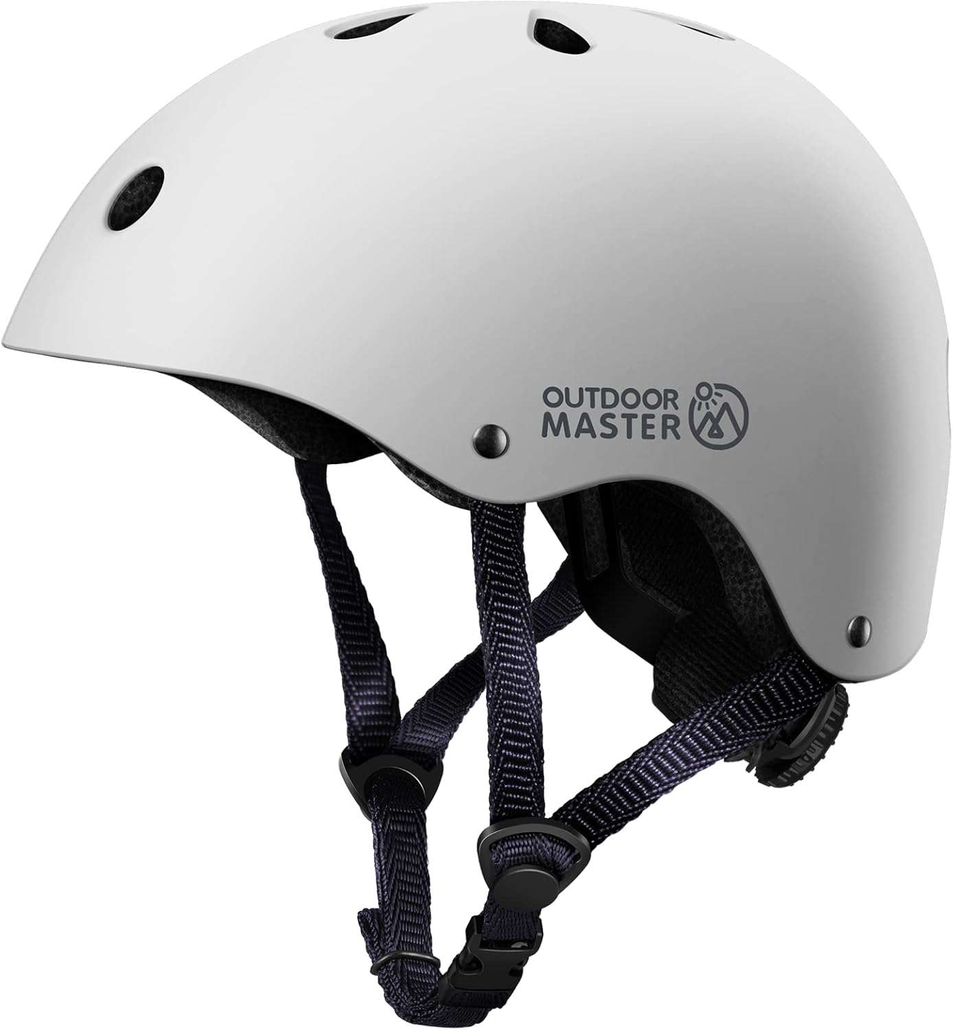 OutdoorMaster Youth & Kids Bike Helmet - Adjustable Multi-Sports Skateboard Helmet with Removable Liners for V1168-KID-TK-W-L