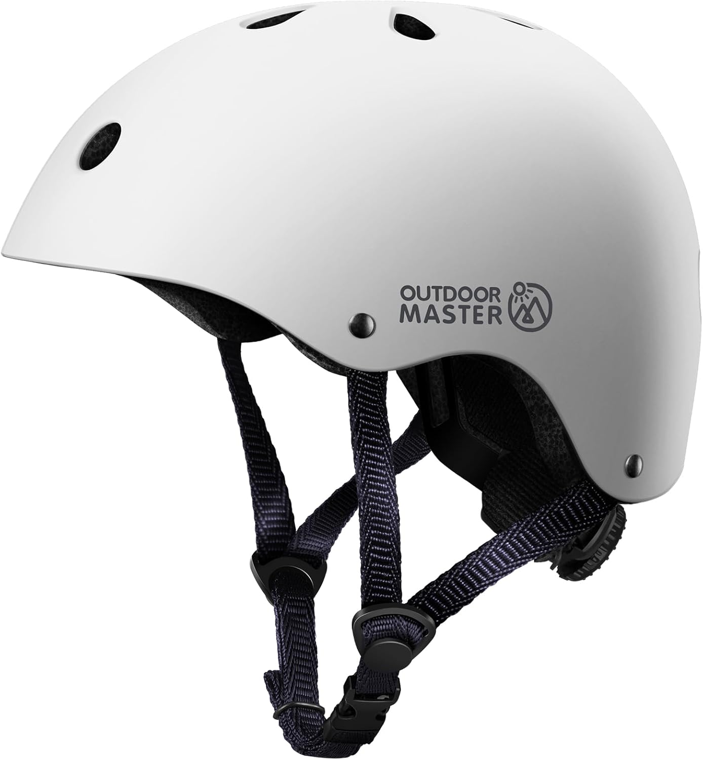 OutdoorMaster Youth & Kids Bike Helmet - Adjustable Multi-Sports Skateboard Helmet with Removable Liners for V1168-KID-TK-W-M