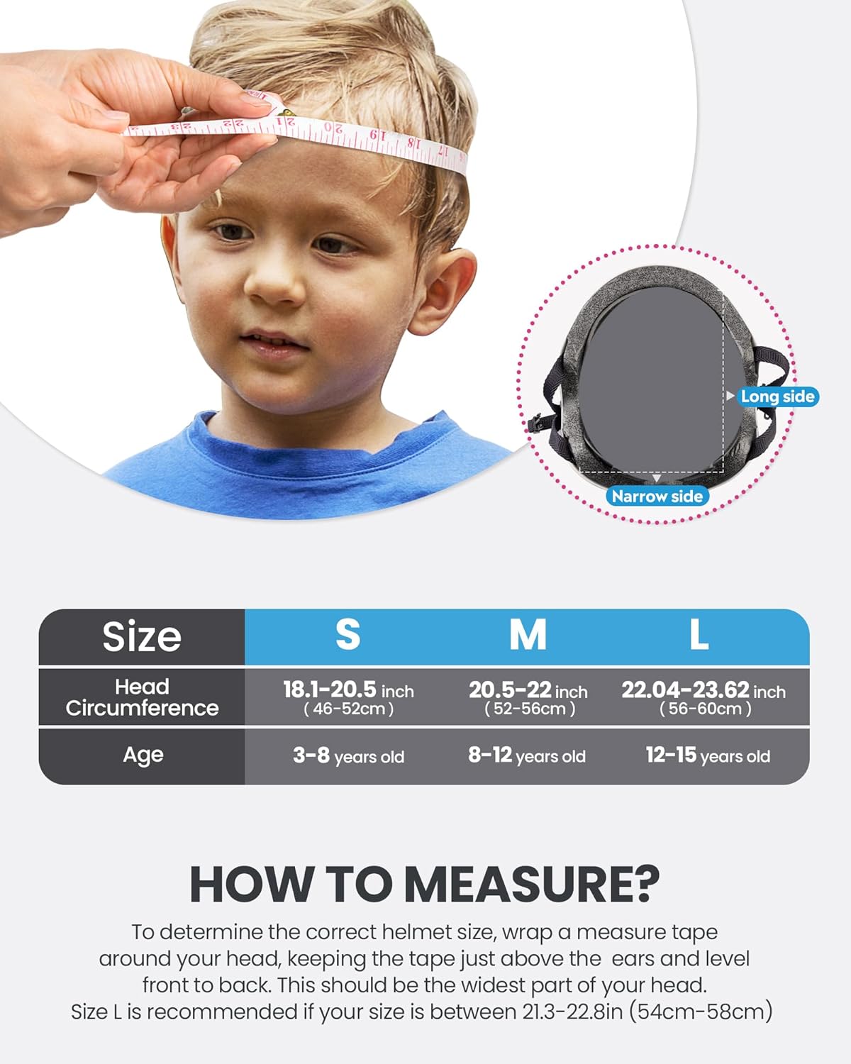 OutdoorMaster Youth & Kids Bike Helmet - Adjustable Multi-Sports Skateboard Helmet with Removable Liners for Balance Bike, Toddler Scooter, One Wheel Hoverboard-White-Small