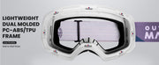 OutdoorMaster Ski Goggles PRO - Frameless, Interchangeable Lens 100% UV400 Protection Snow Goggles for Men & V1168-M6-194W-AS8T