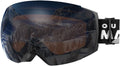 OutdoorMaster Ski Goggles PRO - Frameless, Interchangeable Lens 100% UV400 Protection Snow Goggles for Men & Women-OM-2