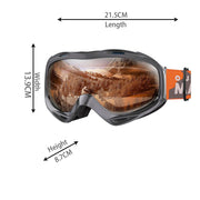 OutdoorMaster OTG Ski Goggles - Over Glasses Ski/Snowboard Goggles for Men, Women & Youth - 100% UV V1168-TK-8OZP-4UY1