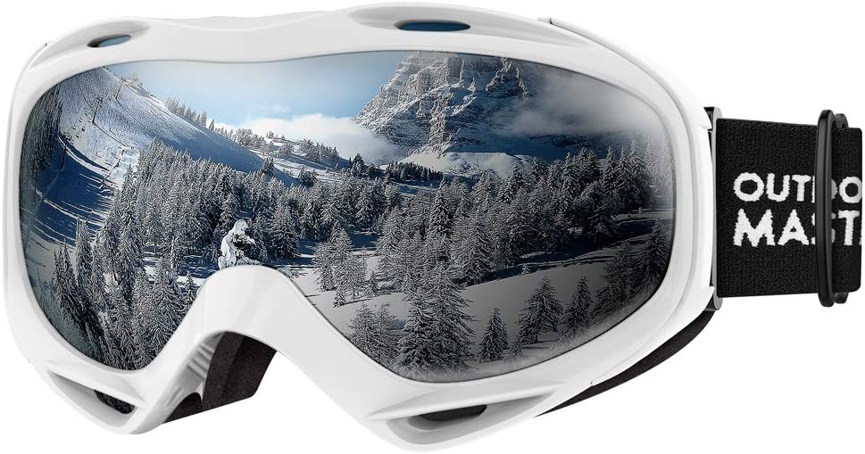 OutdoorMaster OTG Ski Goggles - Over Glasses Ski/Snowboard Goggles for Men, Women & Youth - 100% UV V1168-U9-Q3M1-1JQ9