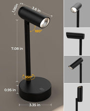 Picture Light for Wall, Battery Operated Art Light for Paintings CCT Dimmable Recharging Gallery Battery Wall V1171-CB-BOM001240-2