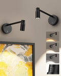 Zoomable Picture Light for Wall, Battery Operated Art Light for Paintings CCT Dimmable Spotlight for Wall Art V1171-CB-BOM001448-2