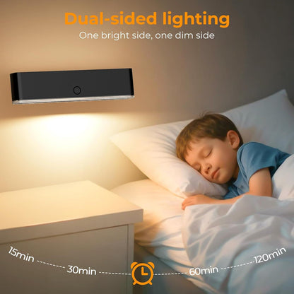 Battery Operated Wall Sconce Set of 2 Wireless Wall Lamp with Remote Control & Touch Control Rechargeable LED V1171-CB-BOM001605-2