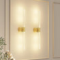Gold Battery Operated Wall Sconce Set of 2, Rechargeable Wireless Wall Lights with Remote and Touch, 360 V1171-CB-BOM001618