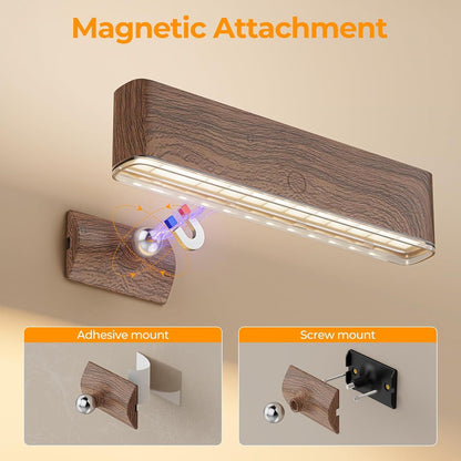Magnetic Wireless Battery Operated Wall Sconce, Rechargeable Remote Control & Touch Control Wall Sconces Set V1171-CB-COM001669-2