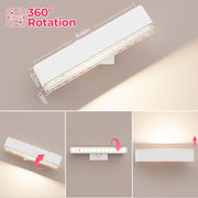 Wireless Vanity Lights for Mirror Set of 2-4000mAh Rechargeable Stick On Makeup Light with CCT Modes & V1171-CB-COM001679-2