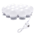Hollywood LED Vanity Mirror Lights Kit, Dimmable Stick on USB Vanity Lights,Makeup Light Strip for for V1171-CB-G14NUSBWUS