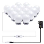 Hollywood Mirror Lights Makeup Vanity Lights, LED Vanity Mirror Lights Kit for Dressing Table, Dimmable and V1171-CB-G16NAUW
