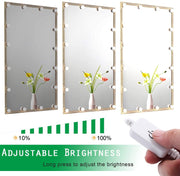 Hollywood Mirror Lights Makeup Vanity Lights, LED Vanity Mirror Lights Kit for Dressing Table, Dimmable and V1171-CB-G16NAUW