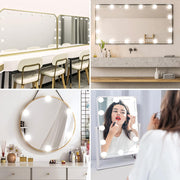 Hollywood Mirror Lights Makeup Vanity Lights, LED Vanity Mirror Lights Kit for Dressing Table, Dimmable and V1171-CB-G16NAUW