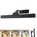 Picture Lights for Wall, Battery Operated Picture Light 16in Gallery Light for Paintings CCT Dimmable V1171-CB-TR-BPL-1-USB-RM-40CM