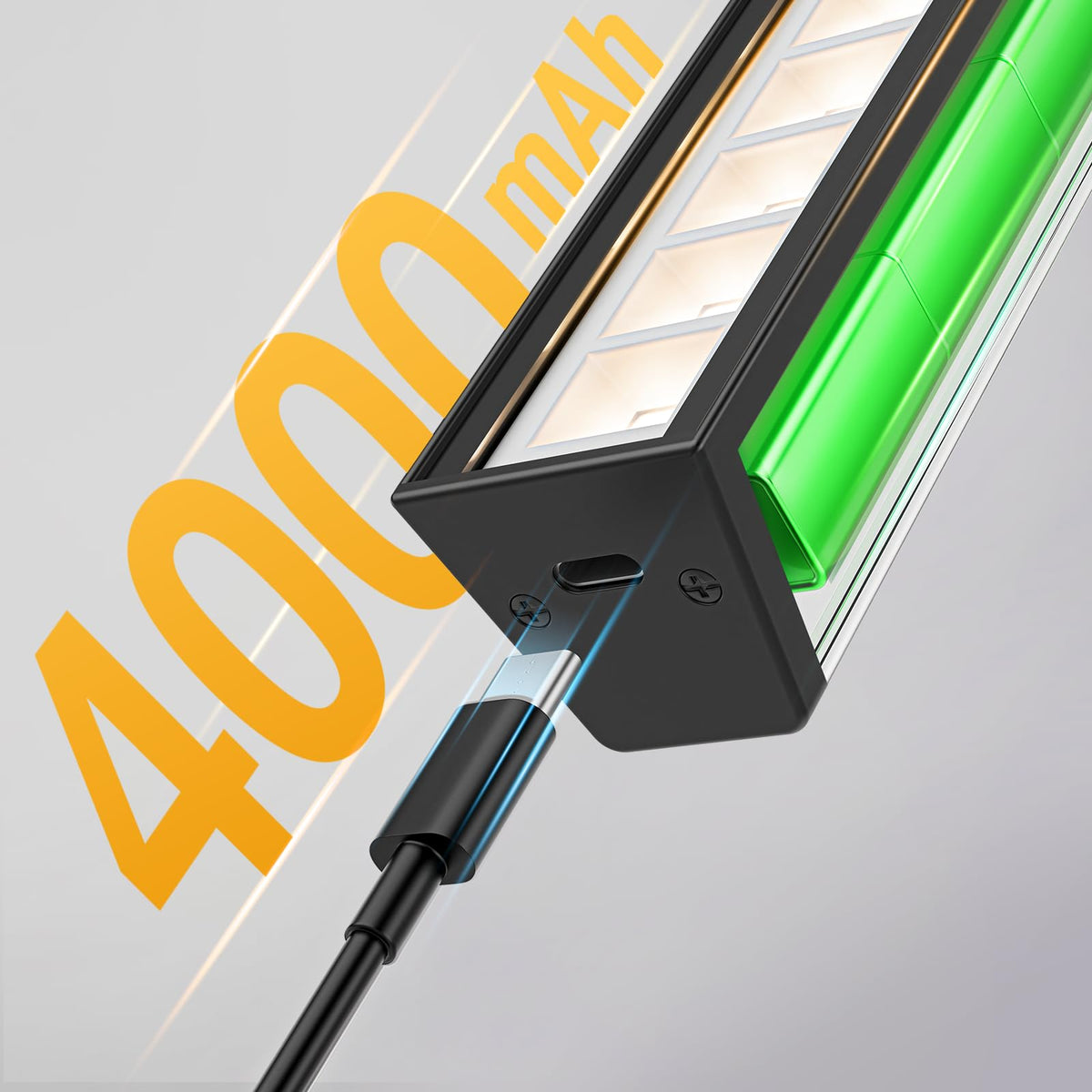 Picture Lights for Wall, Battery Operated Picture Light 16in Gallery Light for Paintings CCT Dimmable V1171-CB-TR-BPL-1-USB-RM-40CM