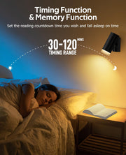 Battery Operated Wall Lights 2 Pack Rechargeable Wall Lights Indoor Touch Dimmable with Remote V1171-CB-WL-DL-RGB-CCT2
