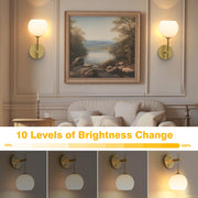 Rechargeable Wall Light Indoor,Battery Operated Wall Lamp with Remote,Indoor Wall Light with 3 Color Modes V1171-CB-WLG-SQUARE-CCT-RGB-USB2