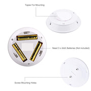6 LED Light Set with Remote - Cool White for Cabinets & Displays V1171-CC-300000308