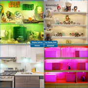 RGB Single LED Kitchen Under Cabinet Puck Light,Color Changing LED Under Cabinet Lights Kit,Aluminum Slim V1171-CC-ATRGBPUCKLIGHT-2