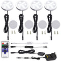 Dimmable & Timing Under Counter Lights Kitchen with Wireless RF Remote,Ultra-Thin 240V LED Cabinet Lights,12W V1171-CC-AYLBFD010