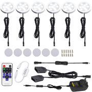 Dimmable & Timing Under Counter Lights Kitchen with Wireless RF Remote,Ultra-Thin 240V LED Cabinet Lights,12W V1171-CC-BDABFD012