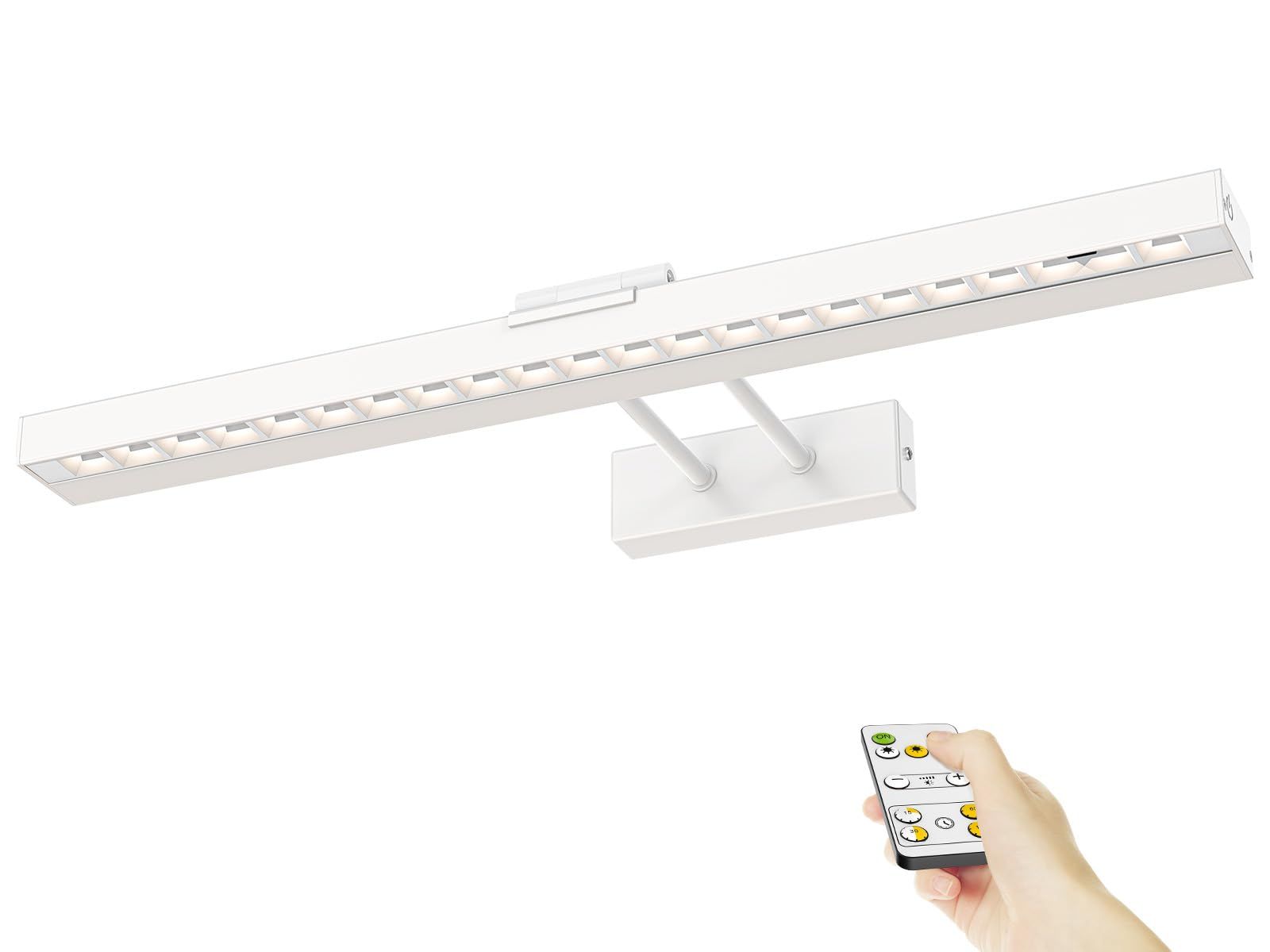 Picture Light Battery Operated, 16in Wireless Art Light for Paintings CCT Dimmable Recharging Battery Picture V1171-CC-BOM000790