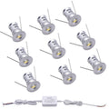 Mini LED Downlights for Ceiling 9 Pack,Cold White 6000K LED Recessed Ceiling Lights Spot Lights for Living V1171-CC-BOM001193