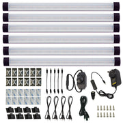 Dimmable LED Under Cabinet Lighting Under Counter LED Light Bar Linkable Kit with Rocker Switch V1171-CC-BQHBCB006-AU