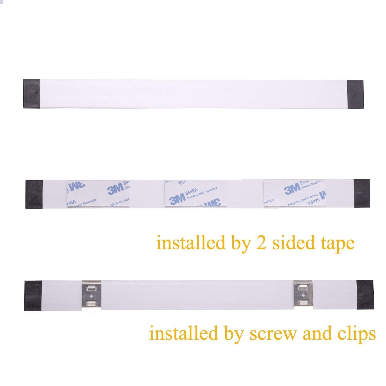 Dimmable Led Under Cabinet Lighting Bar Linkable Kits with Rocker Switch Under Counter Kitchen,Showcase,Shelf V1171-CC-BQHBCWD003