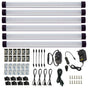 Dimmable Led Under Cabinet Lighting Bar Linkable Kits with Rocker Switch Under Counter Kitchen,Showcase,Shelf V1171-CC-BQHBFC006-AU