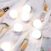 Hollywood LED Vanity Mirror Lights Kit,Stick on Dimmable Makeup Lights, 12V Mirror Lighting Strip Fixture for V1171-CC-BQKBND010
