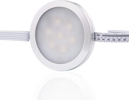 Under Counter LED Light Kit, RGBW Under Cabinet Lighting, 10 Packs Colored Cabinet Lights with Wireless V1171-CC-RGBW1024VAU