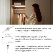 LED Under Cabinet Kitchen Lights for Motion Sensor Light,Dimmable 4000K Under Cupboard Light,Under Counter V1171-CC-SENSORBAR11-1
